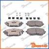 Plaquettes de frein avant pour TOYOTA | FEBI BILSTEIN 116400